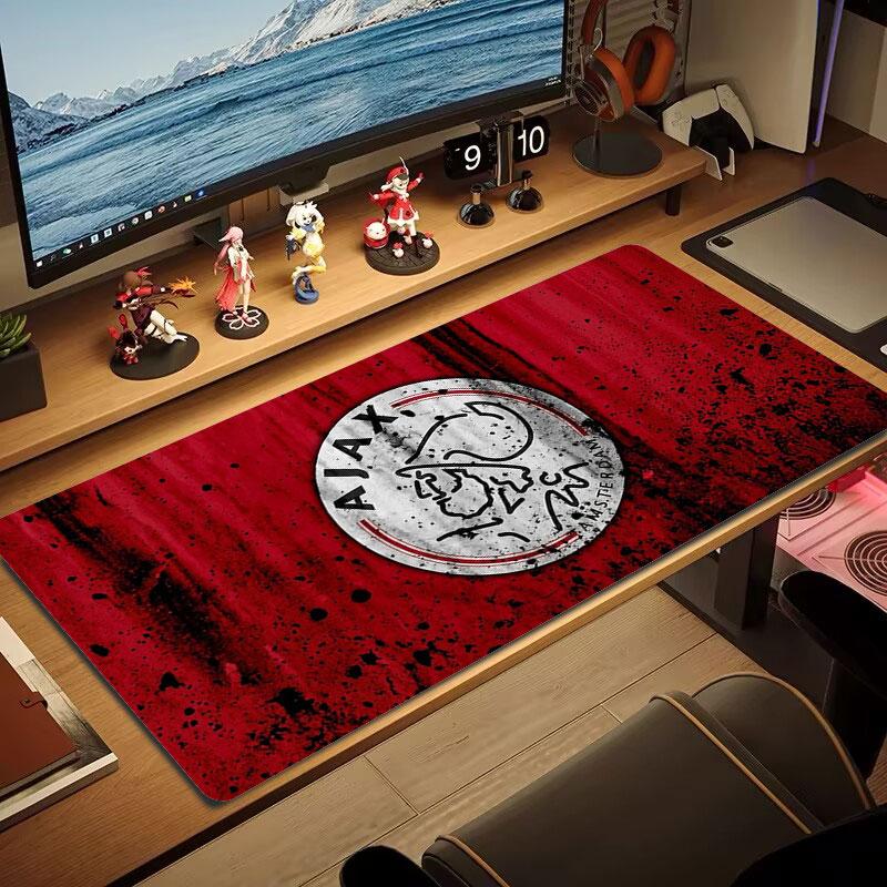 AFC Ajax Large Size Mouse Pad Large Gaming Table Cushion Non-slip Laptop Tablet Big Mousepad XXL Mat Mini PC Playmat With Lock Edge