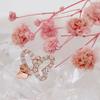 [1+1] 14K Gold-Filled Pin Bling Butterfly Piercing (Single Side Sold)