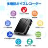 QZT Voice Recorder, Ultra-Compact IC Recorder, 16GB Large Capacity, Ultra-Lightweight, 50 Hours Continuous Recording, Long-Range Recording, HD Noise R