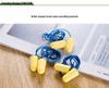 Silicone Sponge Earplugs (5 Pairs) for Noise Reduction and Isolation - Ideal for Work, Sleep, and Travel