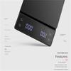 Digital Coffee Scale with Touchscreen, Pour-Over, Portable Timer, 3KG, Light Luxury Design