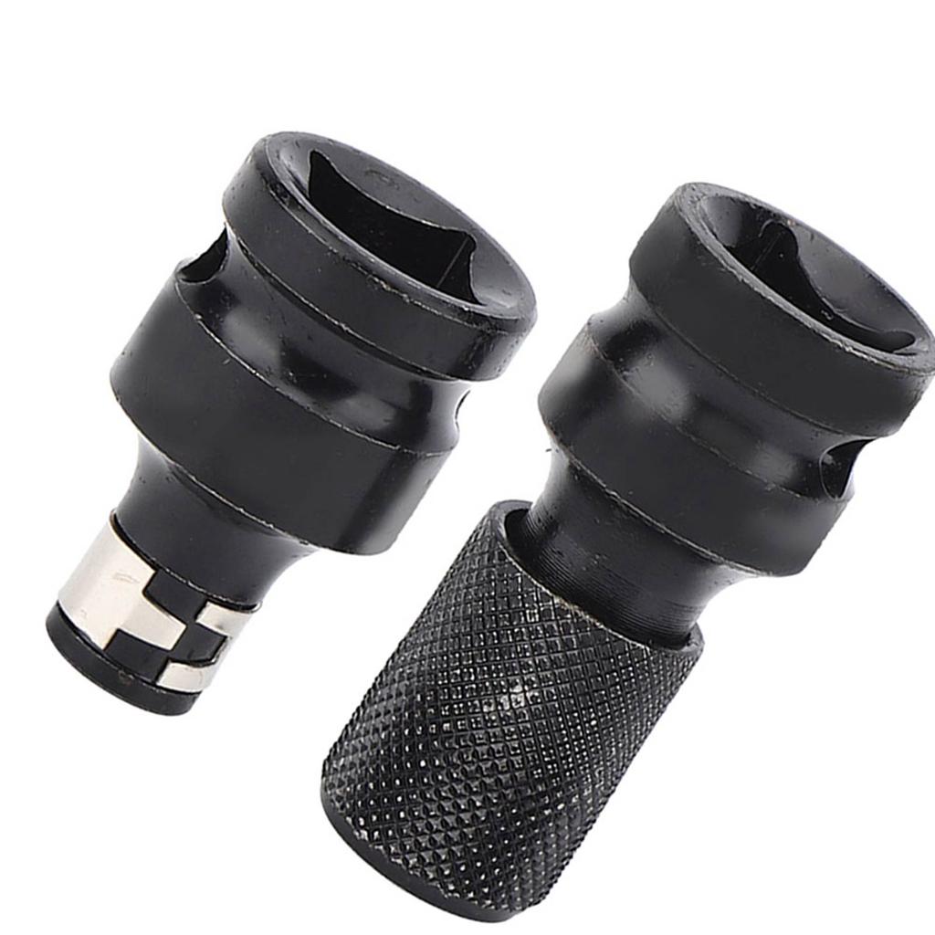 1 2 1 4 Inch Wrench Hex Shank Chuck Conversion Kit Square Change Socket Adapter Conversion