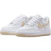 Nike Air Force 1 GS White Light Khaki Kids Sneakers FV5948-118