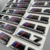 3D ABS suitable for BMW tail badge M1 M2 M3 M4 M5 M6 M7 rear digital side car logo x1x3x4x5x6 Sport M Competition black sticker