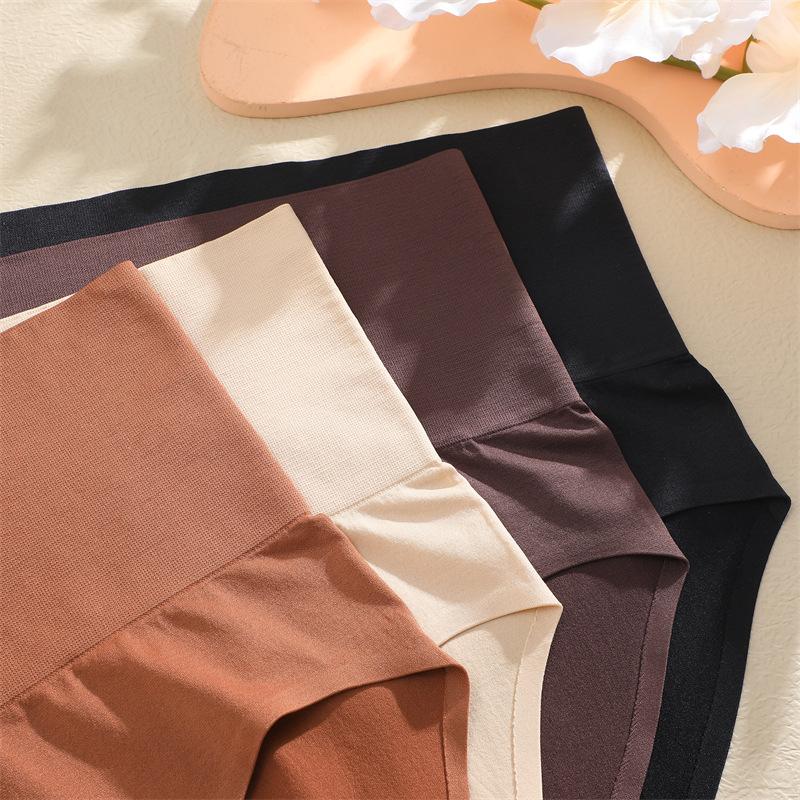 High Waist Tummy Control Pants Waist Shaping Thong Women's Body Shaping Sexy Butt Lifting Butt Exposing Plus Size Panties