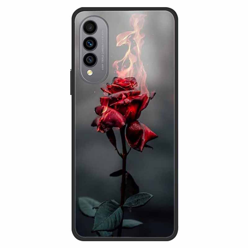 For WIKO T50 Case T 50 Soft silicone TPU Back Cover For Wiko T50 W-P861-01 W-P861-02 Phone Case WikoT50 Black Protective Painted