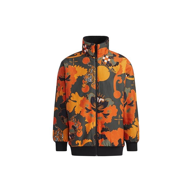 adidas Aop Rev Jkt Reversable Fleece Jacket Men Multi-Color Men s GT6478 XL