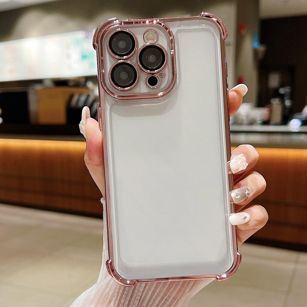 The four-corner shockproof space case is suitable for the iPhone 15 Pro Max shockproof 14, lens film 13, and 12 full coverage 11