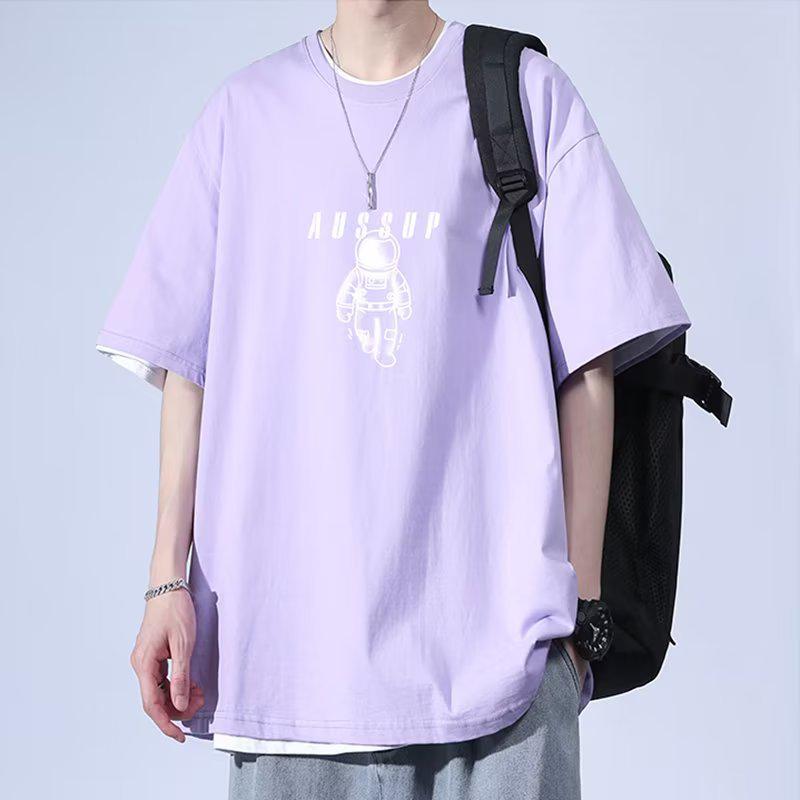 Men's Trendy Summer Loose Short Sleeve T-Shirt