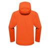 Leichte dünne einlagige winddichte wasserdichte atmungsaktive Hard-Shell-Jacke Unisex mit Kapuze durchgehend gefüttert für Outdoor-Radfahren Wandern