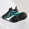 Anta Kids Energy Ring 10.0 Trendy Cool Non-Slip Durable Low-Top Running Shoes Men running shoes Black Fluorescent-Water-Green 312445588-5