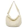 Borsa a Spalla in Tela Monocolore da Donna Unisex per Studenti Universitari Borsa a Tracolla per Ragazzo/Ragazza Borsa Quotidiana Casual per lo Shopping Borsa da Viaggio