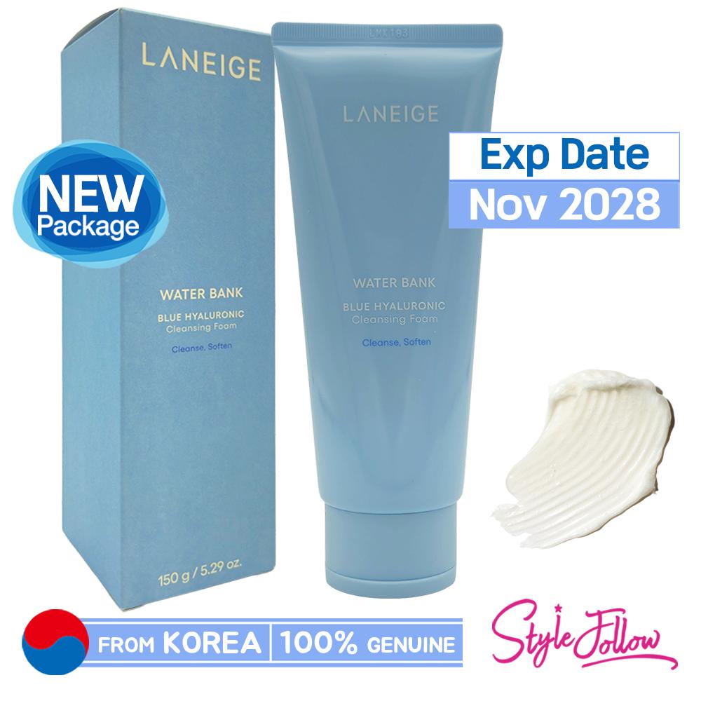 [LANEIGE] Очищающая пенка Water Bank с голубой гиалуроновой кислотой 150 мл 1pc (150ml)
