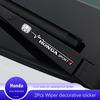 2Pcs Car Stickers Wiper Decoration Sticker For Civic Accord Fit Jazz Pilot CRV Odyssey Passport City Shuttle HRV Vezel Ny1
