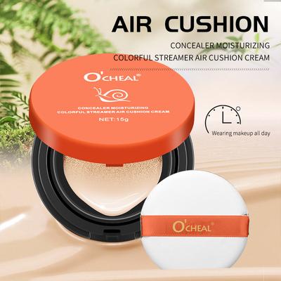 Snail Air Cushion CC Cream Correttore idratante a lunga durata Fondotinta liquido senza trucco BB Cream