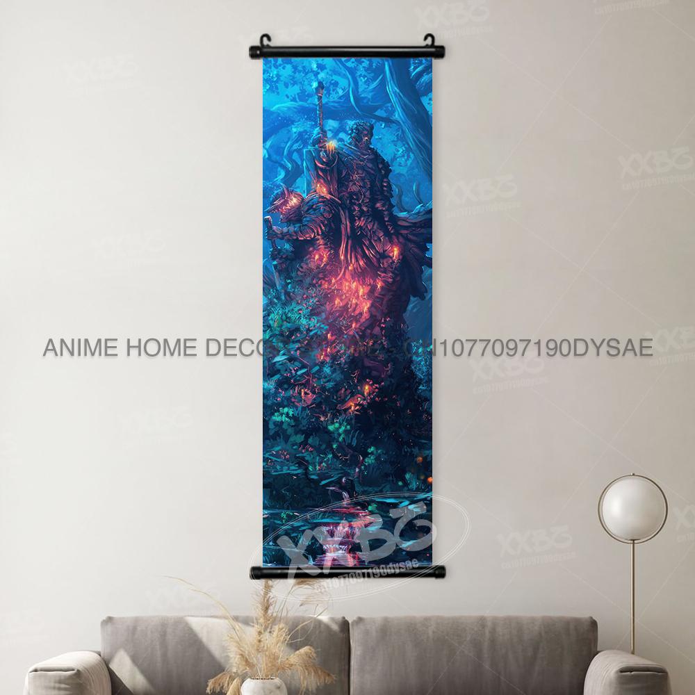 Berserk Poster Anime Scrolls Picture Guts Hanging Painting Griffith Wallpaper Casca Home Decoration Black Swordsman Wall Artwork