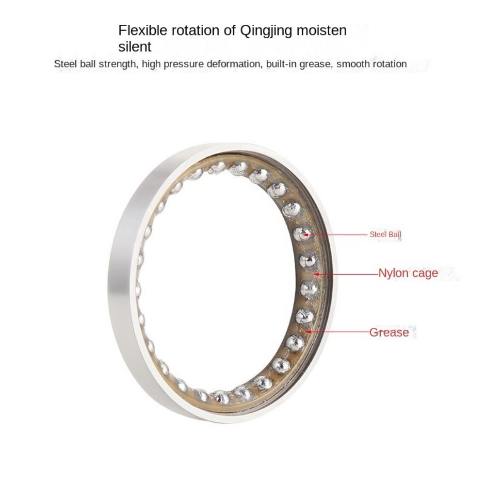 General Bike Headset Bearing Wear Resistance Steering Bearings Bicycle Headset Bearing Steel Cycling Bicycle Accessories