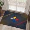 Tappeto in Cristallo di Velluto Design Pittsburgh Steelers Accogliente Non?Tappeto Stampato Antiscivolo per Camera da Letto Soggiorno Ingresso