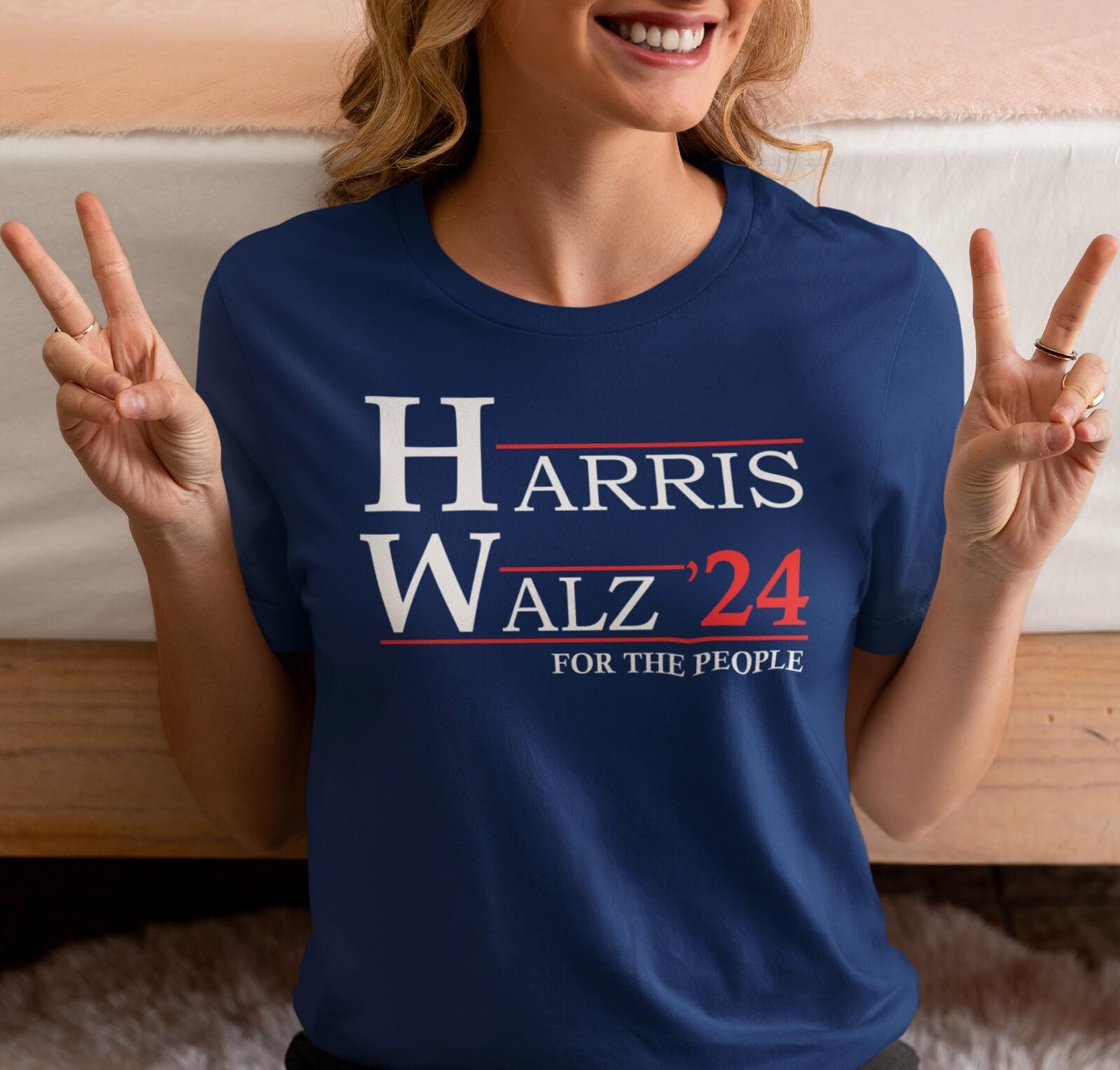 Kamala Harris 2026 Shirt Madam President Tee Harris Walz 2026 Election Shirt XXL