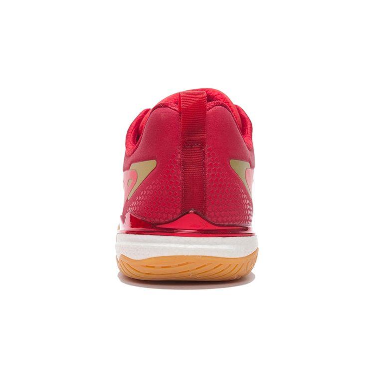 Li Ning Qilin 2.0 Stolní tenisové soutěžní tréninkové boty s nízkým profilem Pánská obuv Plamenně červená APPR001-1