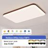 Original Wood LED Ceiling Light for Living, Study, Dining Rooms & Bedroom