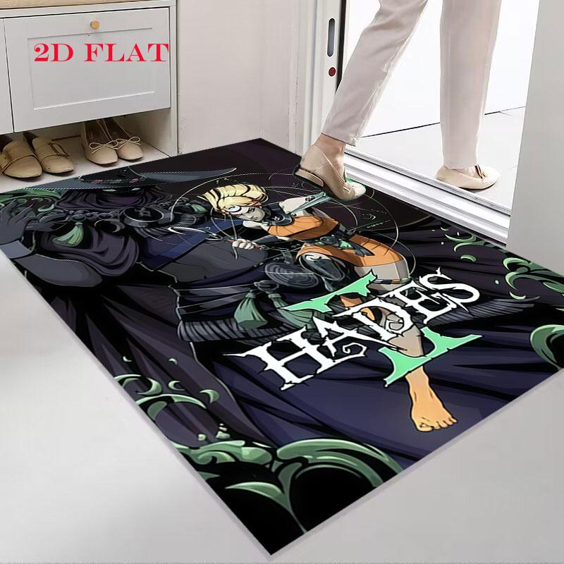 Hades game Carpet Rug for Living Room Bedroom Home Sofa Decoration,Kids play Nonslip Floor Mat