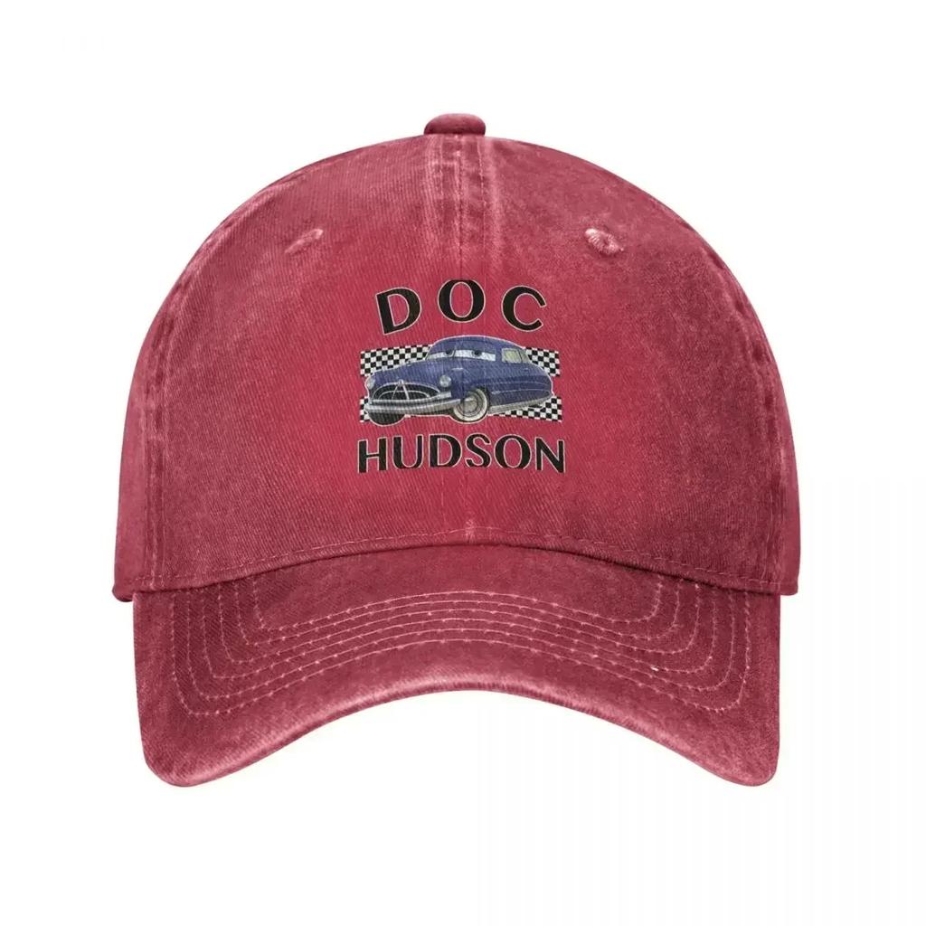 Cars Doc Hudson Finish Baseball Cap New Hat Streetwear Rugby Female Men's