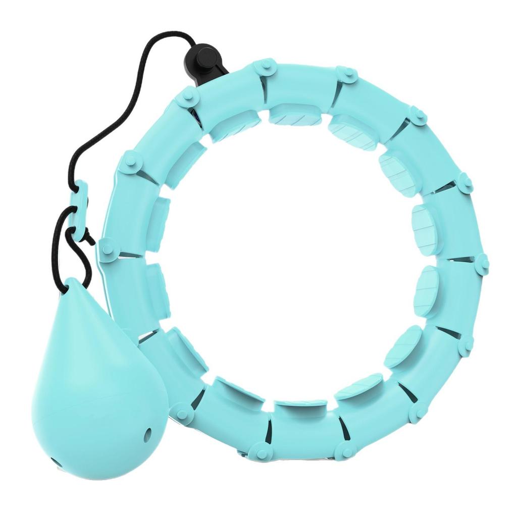Weighted Fitness Hula Hoop for Men and Women - Tones Abdomen, Shapes Waist, Reduces Fat, and Provides Massage.