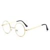 Retro European & American Round Polarized Sunglasses with Colorful Reflective Lenses for Men & Women - Model 8030