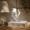 3D Geprinte Halve Gezicht Beeldje Gezichtsversieringen Creativiteit Kunstversieringen Slaapkamer