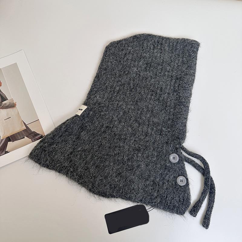 Women'S Winter Hooded Scarf & Ear Protector - Stretchy with Adjustable Drawstring Hood, Lightweight Warm Winter Hat & Neck Wrap