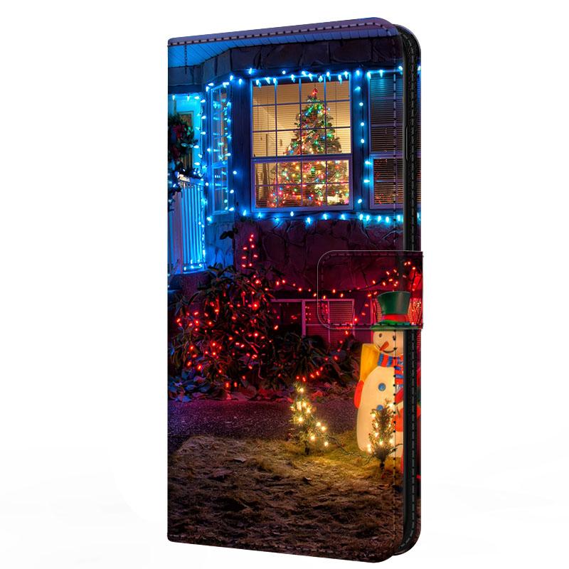 Wallet Cover For Oppo A5 4G 5G Case A5i Pro A5m Flip Stand Book Magnetic Leather Case For Oppo A5x 4G 5G Christmas Cases A 5x