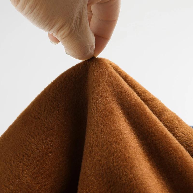 Herren Langarmhemd mit Fleecefutter Herbst und Winter Business Casual Mode Bequem Bügelfrei Vielseitiges Oberteil