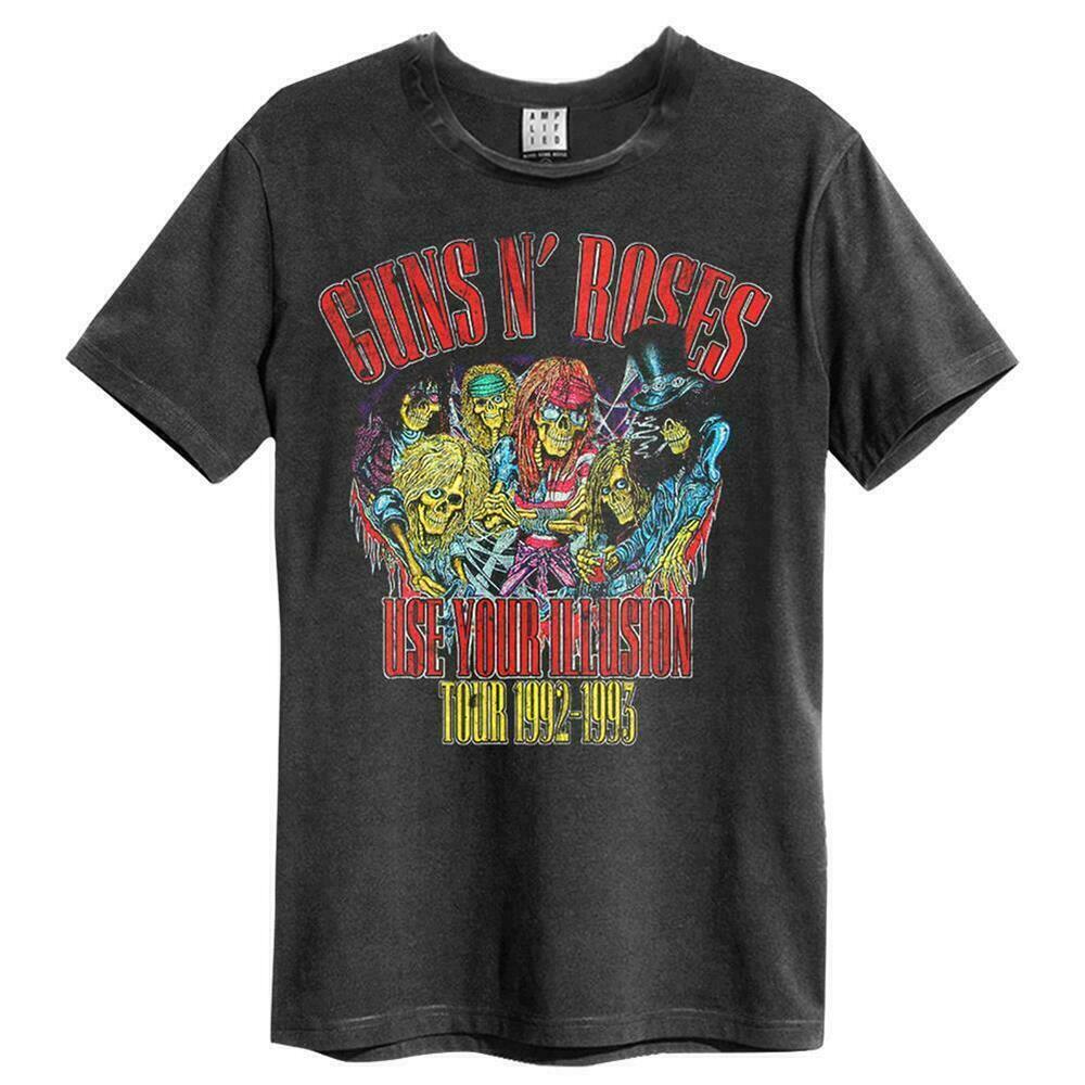 

Серая футболка унисекс Amplified Guns N Roses Use Your Illusion S