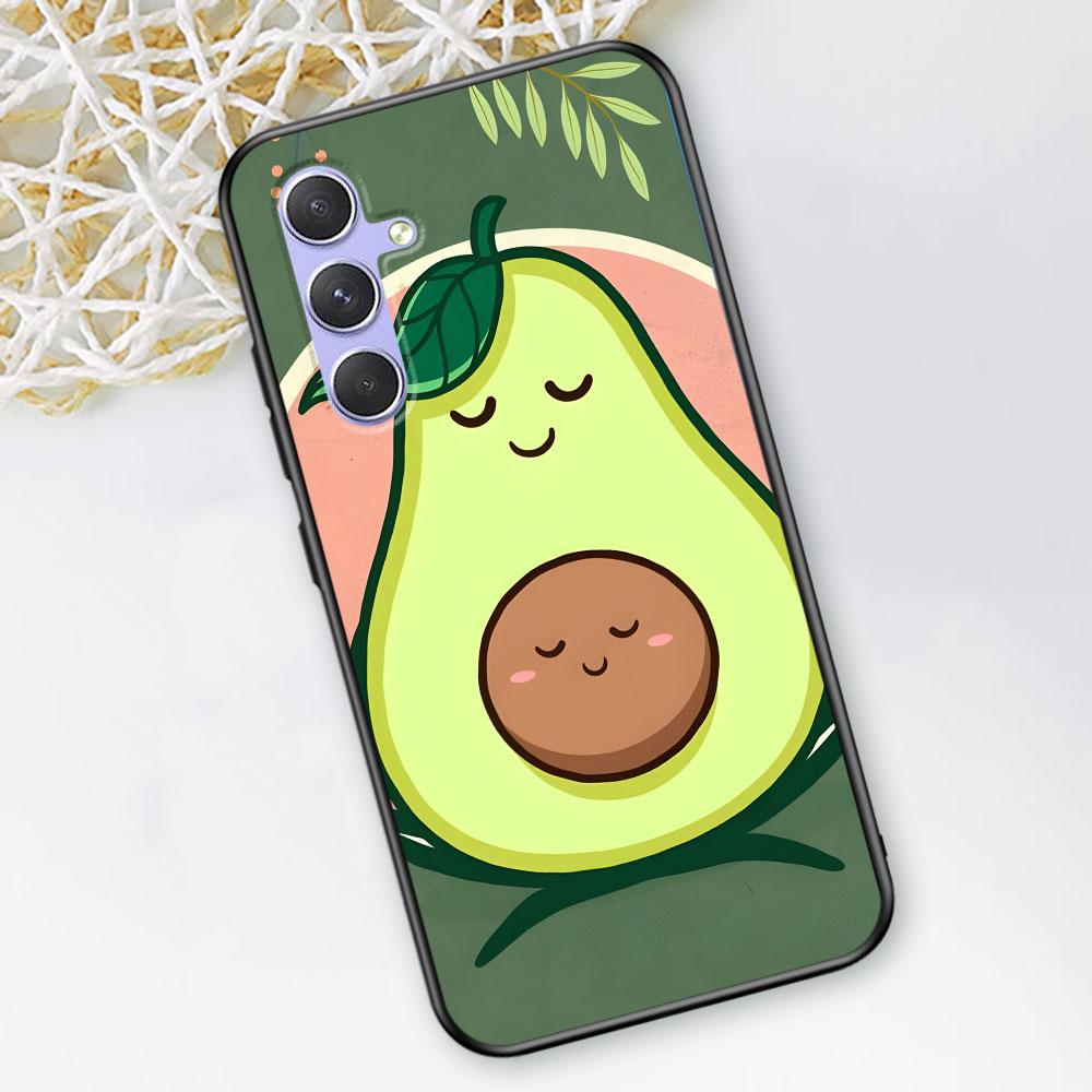 Avocado Case for Samsung Galaxy A51 A53 A54 A31 A52 A12 A13 A21s A22 A32 A11 A22 A33 A41 A52s A73 A14 A24 TPU Phone Cover