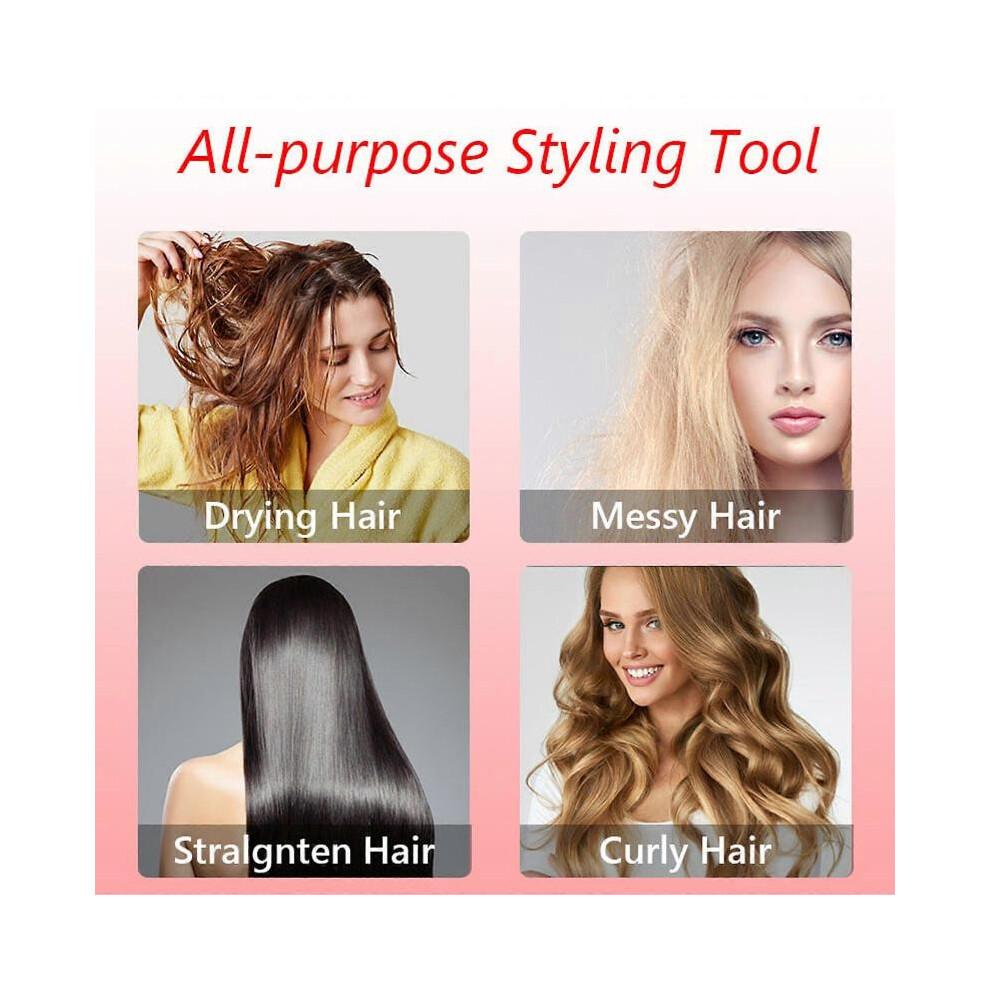 3in1 Hot Air Styler and Rotating Hair Dryer, Multi-Directional Setting CombStyle