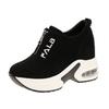 Women Sneakers with Platform Wedge Sneakers Women Shoe Casual Lady Vulcanized Shoes White Height Increase Shoes Women
