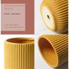 Nordic Style Ins Ceramic Flowerpot With Tray Fashion Simple Indoor Living Room Pot For Flowers Lvluo Bonsai Home Decoration Gifs