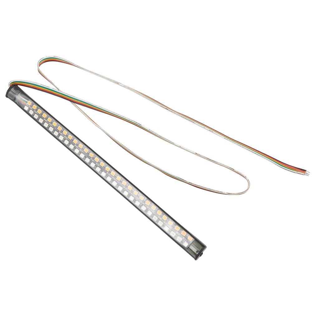 Strip Lights Turn Signal Replacement LED Lamp DC 12V Red+Yellow 20cm Useful