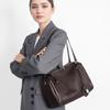 Autumn and Winter New First-layer Leather Shoulder Messenger Bag Korean Version Large-capacity Tote Bag Versatile Commuter Casual Armpit Bag