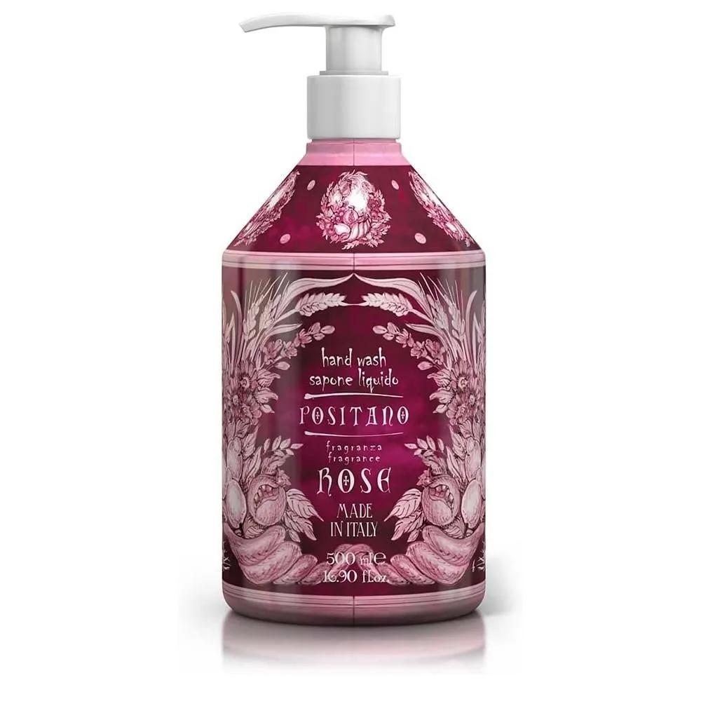 LE MAIOLICHE Мыло для рук 500 мл 1 упаковка Positano Rose Le Maioliche Positano Rose Жидкое мыло, 500 мл