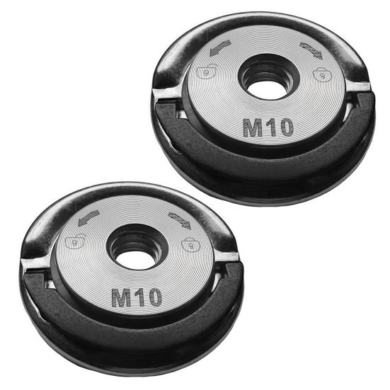 Winkelschleifer Flansch Sicherungsmutter Gewinde Winkelschleifer Flanschmutter Schnellwechsel Tragbare Sicherungsplatte Spannfuttermutter Ersatzteil