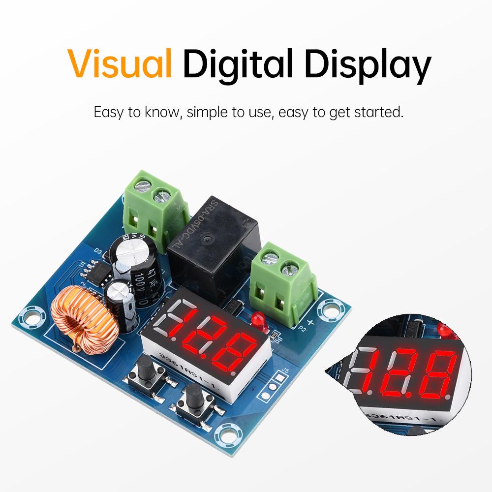 XH-M609 Low Voltage Disconnect Switch LED Display Over-Discharge Protect for Lithium Battery XH-M602 XH-M603 XH-M604 XH-M608