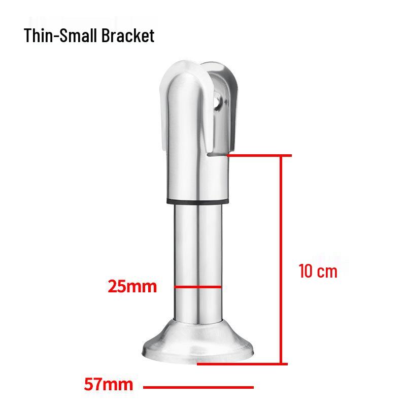 

Adjustable Partition Support Leg for Public Toilet Hardware