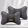 Breathable Car Headrest Neck Support Seat Pillow Protect Neck For Lamborghini LP570 LP610 Urus LP700 LP770 Aventador Keyring TT3