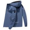 Men Sports Hiking Jacket Men Outdoor Bomber Jackets Waterproof Windbreaker Sports Casual Cargo Jackets Mens Coats