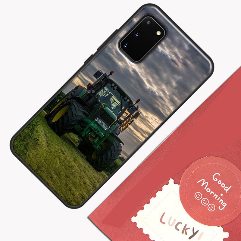 Farm Tractor Phone Case For Samsung Galaxy S25 S26 Ultra S20 S21 S22 S23 S24 Plus S9 S10 S25 FE Cover Shell