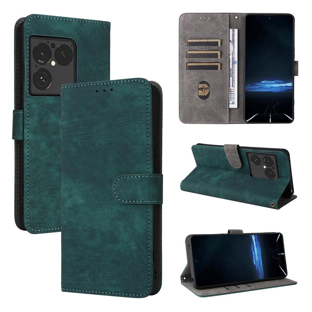Flip-Schutzhülle kompatibel für Sony Xperia 1 VIII PU-Leder Handyhülle Vollkörperschutz mit [RFID-Blockierung]