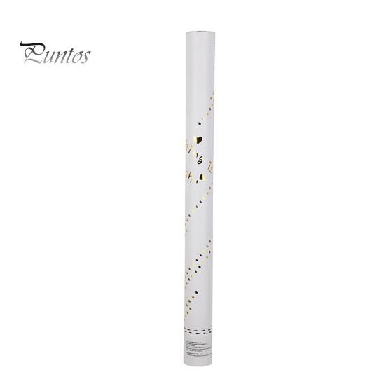 

Большая романтическая легкая пушка-попперс с веселыми посыпками конфетти для клуба