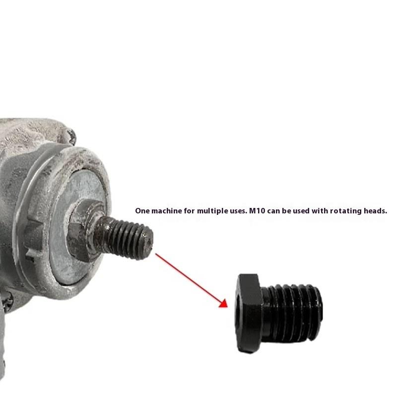 Adaptador para Amoladora Angular Rosca M10 M14 Accesorio Eje de Husillo de Amoladora Conversión Conector Macho a Hembra Varilla Herramienta Eléctrica